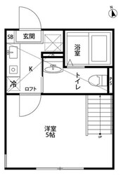 ロンド・ベルの物件間取画像